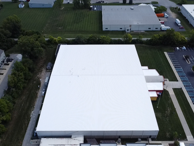 Completed Commercial Roof Restoration in Fishers, Indiana